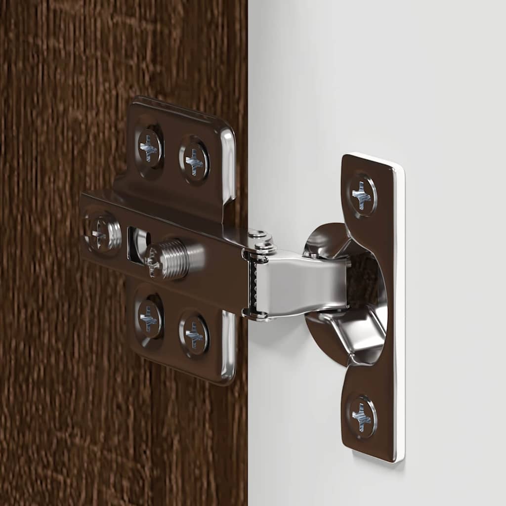 Ντουλάπα τοίχου μπάνιου TULUM Καφέ δρυς 37 x 24,5 x 86 εκ