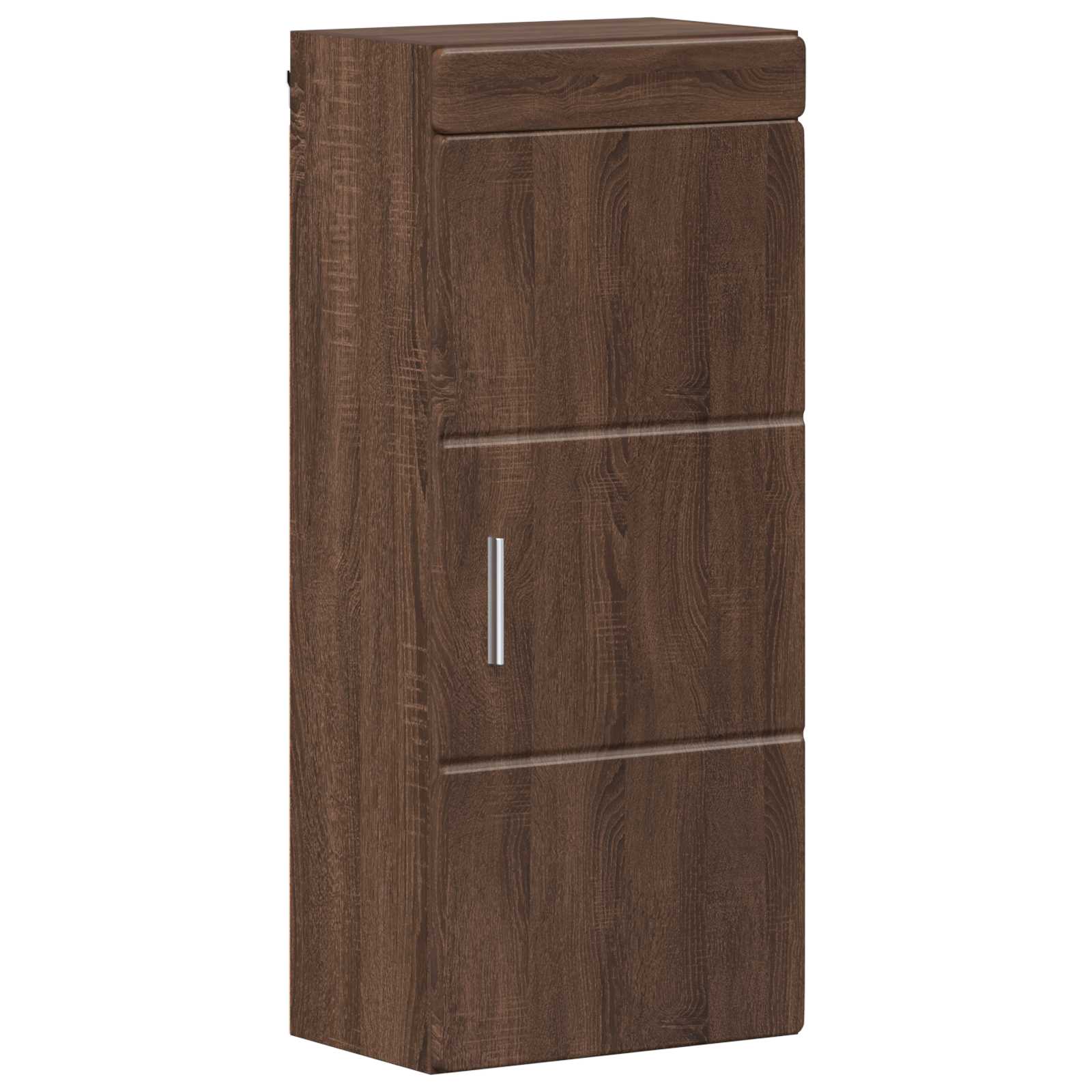 Ντουλάπα τοίχου μπάνιου TULUM Καφέ δρυς 37 x 24,5 x 86 εκ