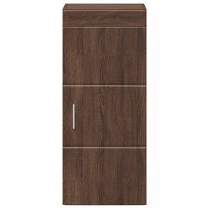 Ντουλάπα τοίχου μπάνιου TULUM Καφέ δρυς 37 x 24,5 x 86 εκ