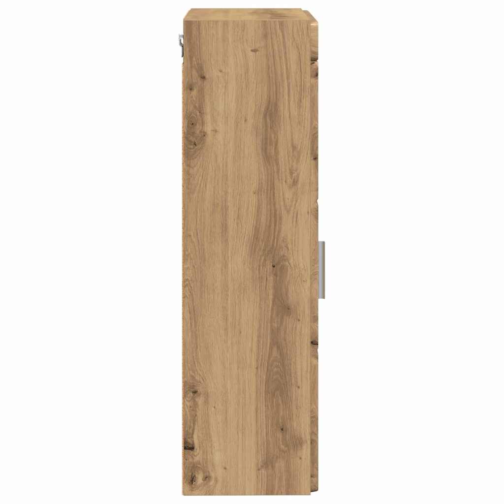 Ντουλάπα τοίχου μπάνιου TULUM Artisan Oak 37 x 24,5 x 86 εκ - Pakobazaar