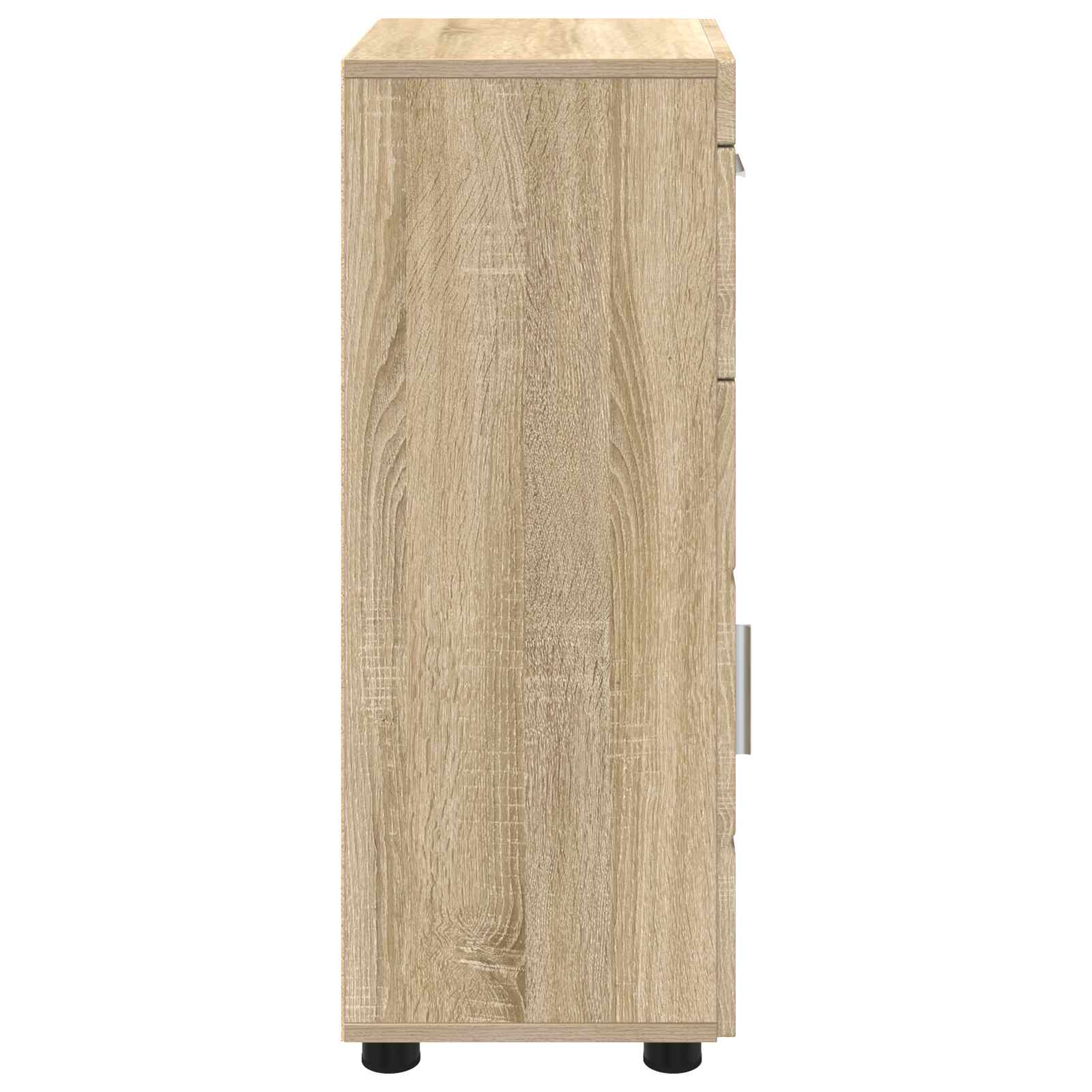 Σετ Ντουλαπιών Μπάνιου TULUM Δρύς Sonoma 37 x 31,5 x 82 εκ - Pakobazaar