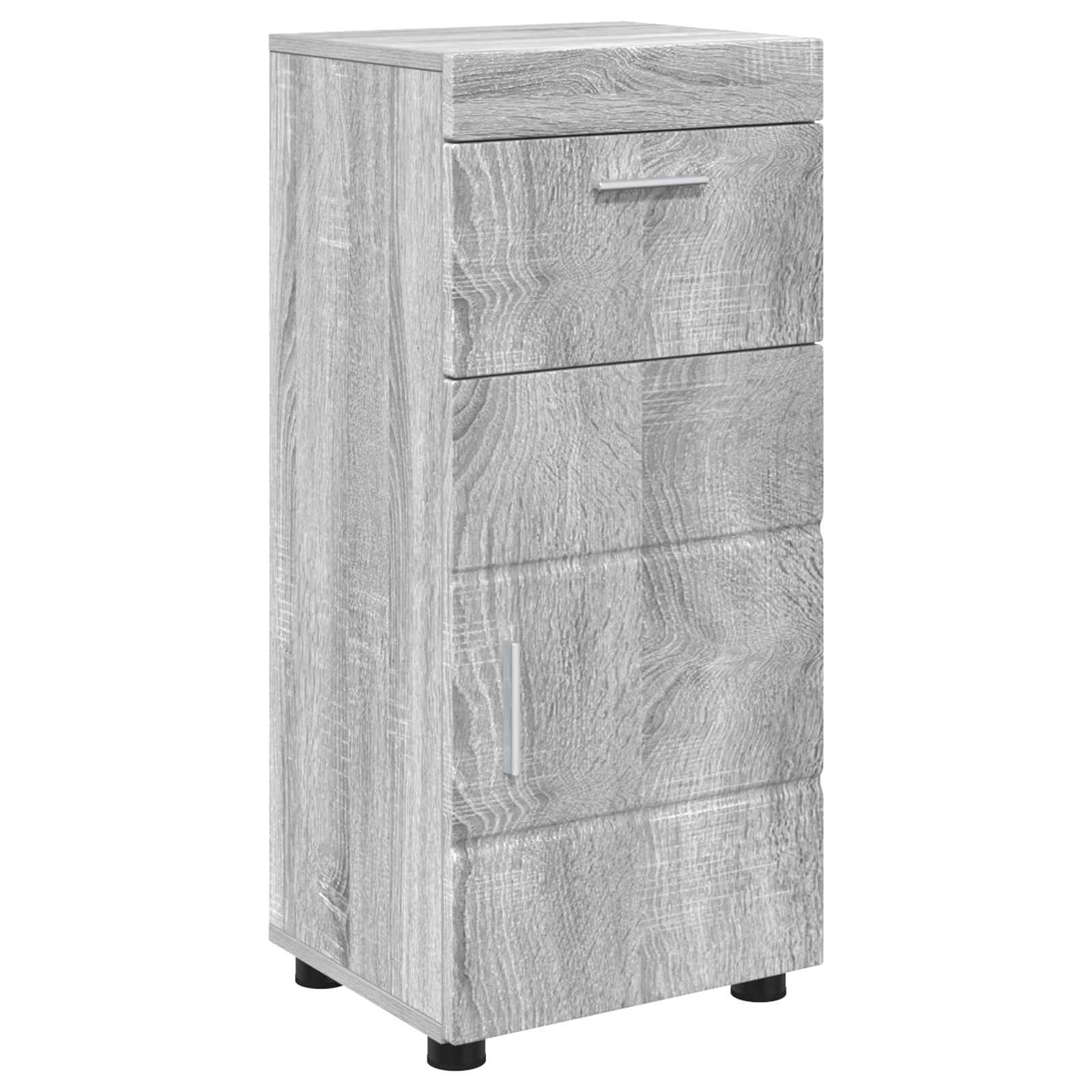 Σετ Ντουλαπιών Μπάνιου TULUM Γκρίζο Σονομα 37 x 31,5 x 82 εκ - Pakobazaar