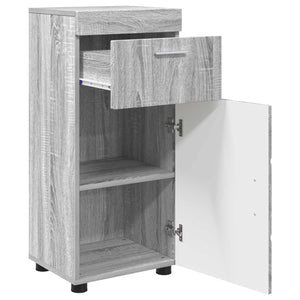 Σετ Ντουλαπιών Μπάνιου TULUM Γκρίζο Σονομα 37 x 31,5 x 82 εκ - Pakobazaar