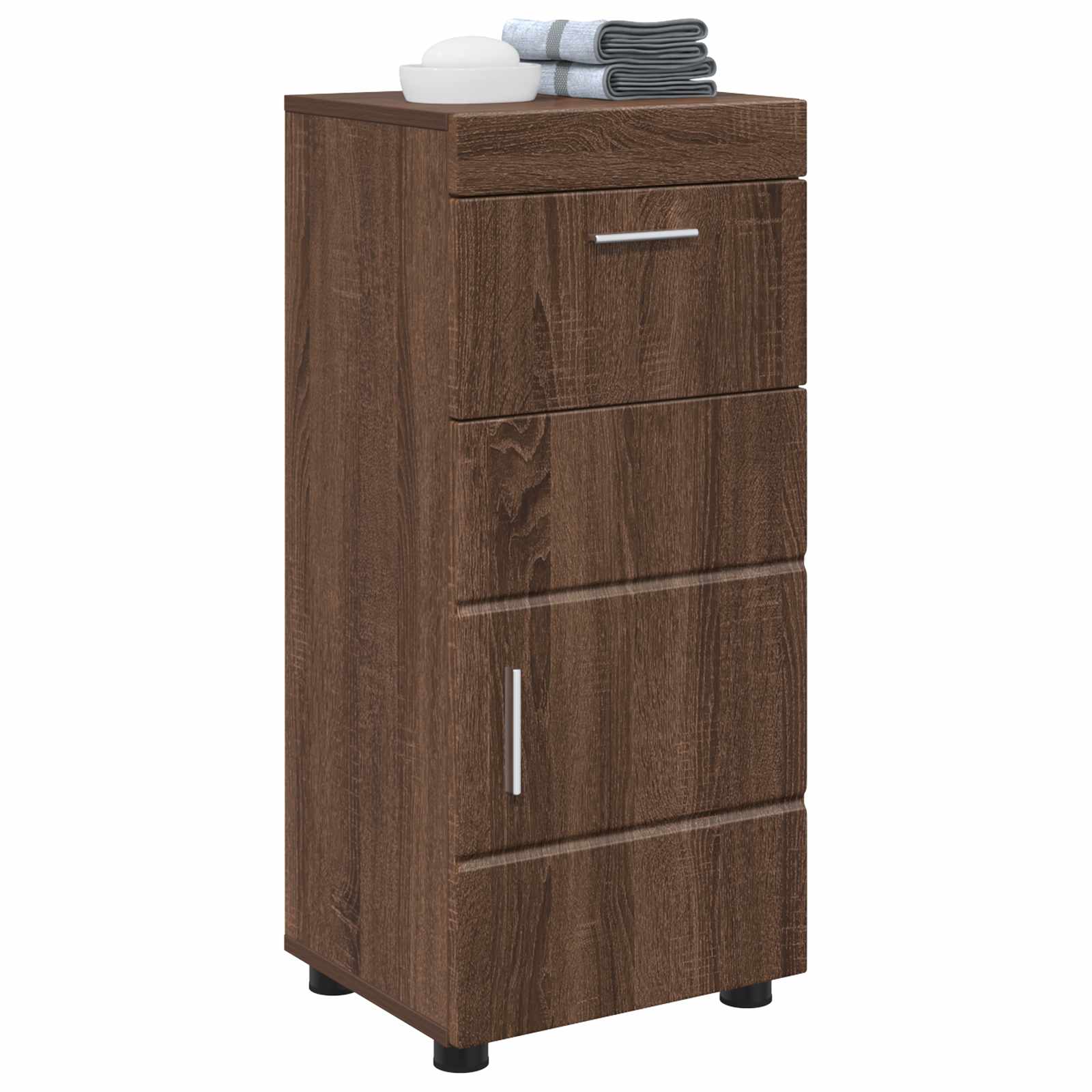 Σετ Ντουλαπιών Μπάνιου TULUM Καφέ δρυς 37 x 31,5 x 82 εκ