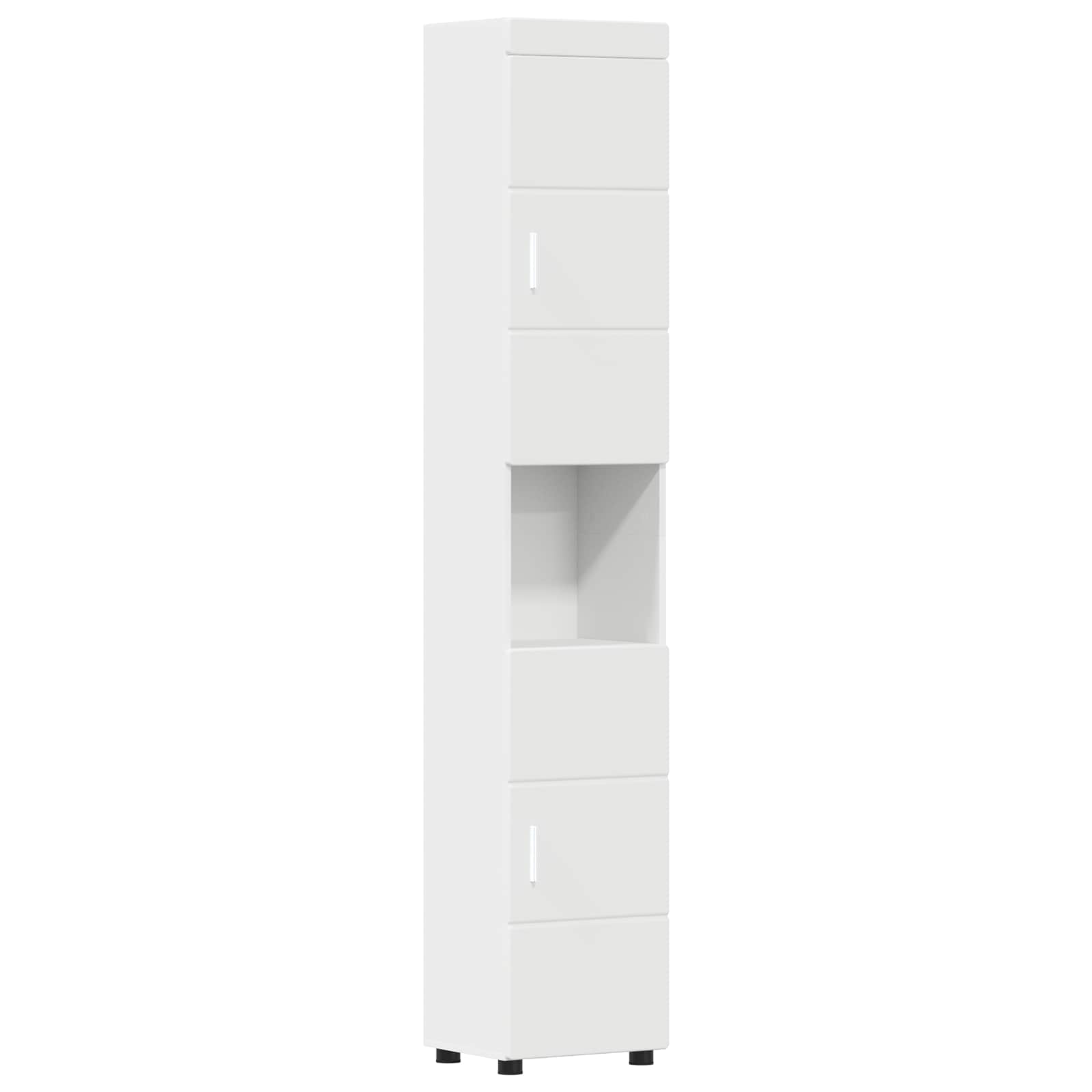 Σετ Ντουλαπιών Μπάνιου TULUM Λευκό 37 x 31,5 x 203 εκ - Pakobazaar