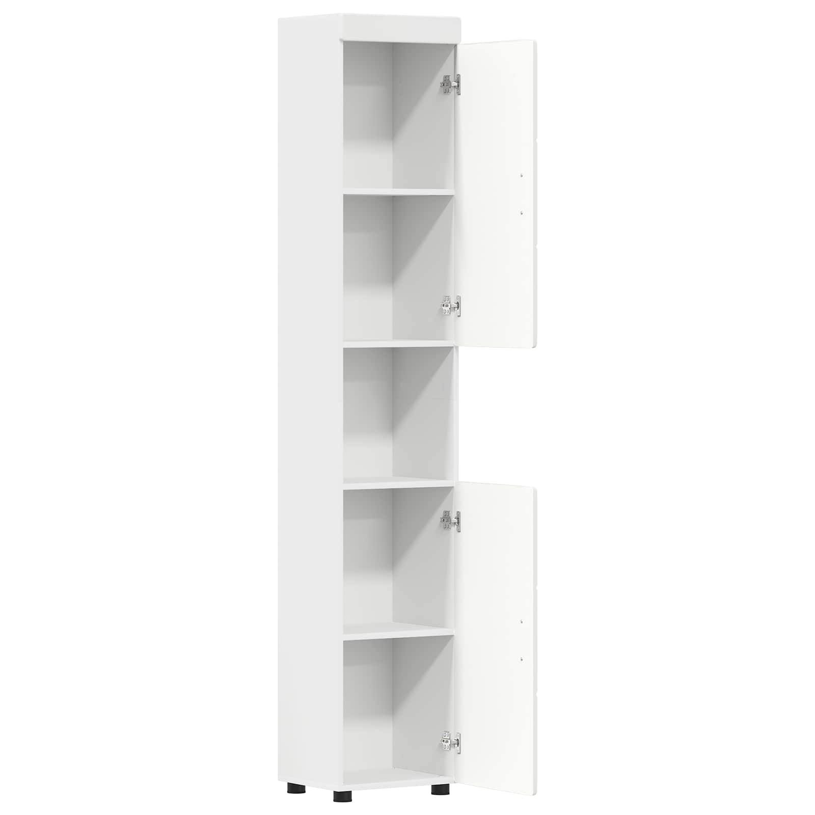 Σετ Ντουλαπιών Μπάνιου TULUM Λευκό 37 x 31,5 x 203 εκ - Pakobazaar