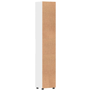 Σετ Ντουλαπιών Μπάνιου TULUM Λευκό 37 x 31,5 x 203 εκ - Pakobazaar