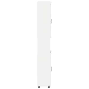 Σετ Ντουλαπιών Μπάνιου TULUM Λευκό 37 x 31,5 x 203 εκ - Pakobazaar