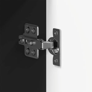 Σετ Ντουλαπιών Μπάνιου TULUM Μαύρο 37 x 31,5 x 203 εκ - Pakobazaar