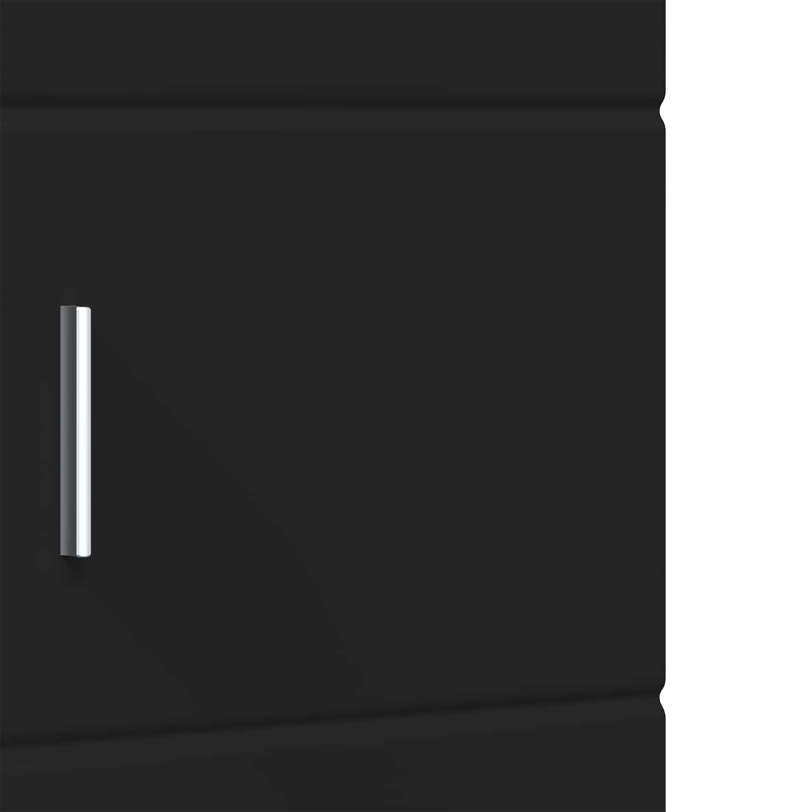 Σετ Ντουλαπιών Μπάνιου TULUM Μαύρο 37 x 31,5 x 203 εκ - Pakobazaar