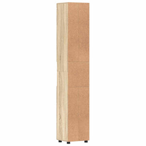 Σετ Ντουλαπιών Μπάνιου TULUM Δρύς Sonoma 37 x 31,5 x 203 εκ - Pakobazaar