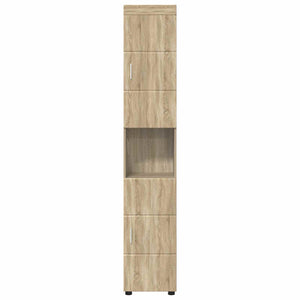 Σετ Ντουλαπιών Μπάνιου TULUM Δρύς Sonoma 37 x 31,5 x 203 εκ - Pakobazaar