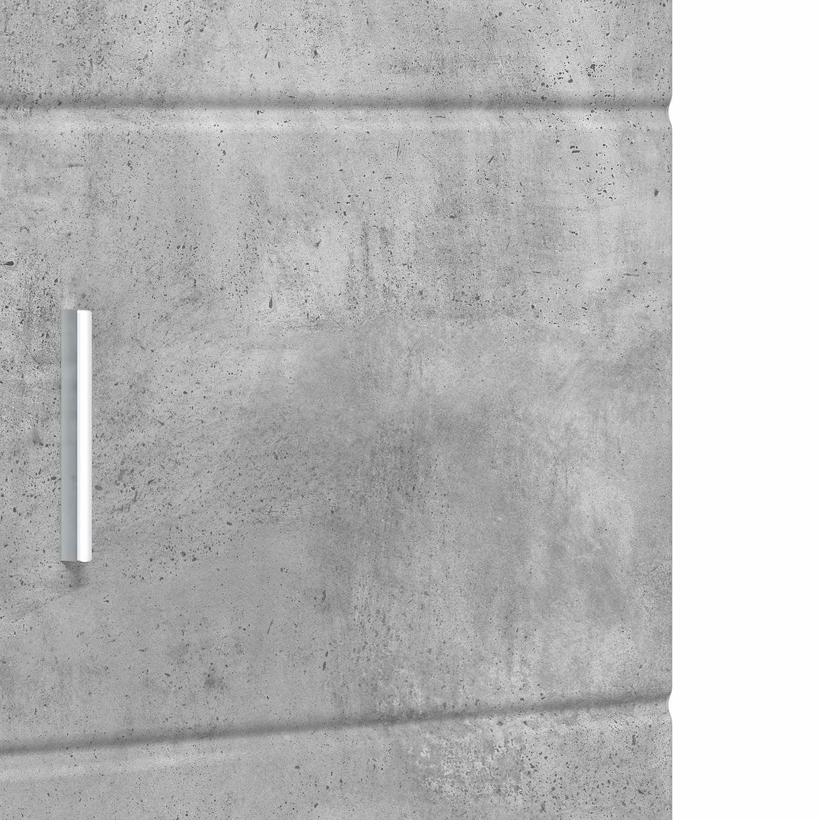 Σετ Ντουλαπιών Μπάνιου TULUM Σκυρόδεμα Γκρι 37 x 31,5 x 203 εκ - Pakobazaar