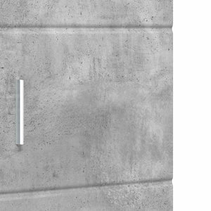 Σετ Ντουλαπιών Μπάνιου TULUM Σκυρόδεμα Γκρι 37 x 31,5 x 203 εκ - Pakobazaar
