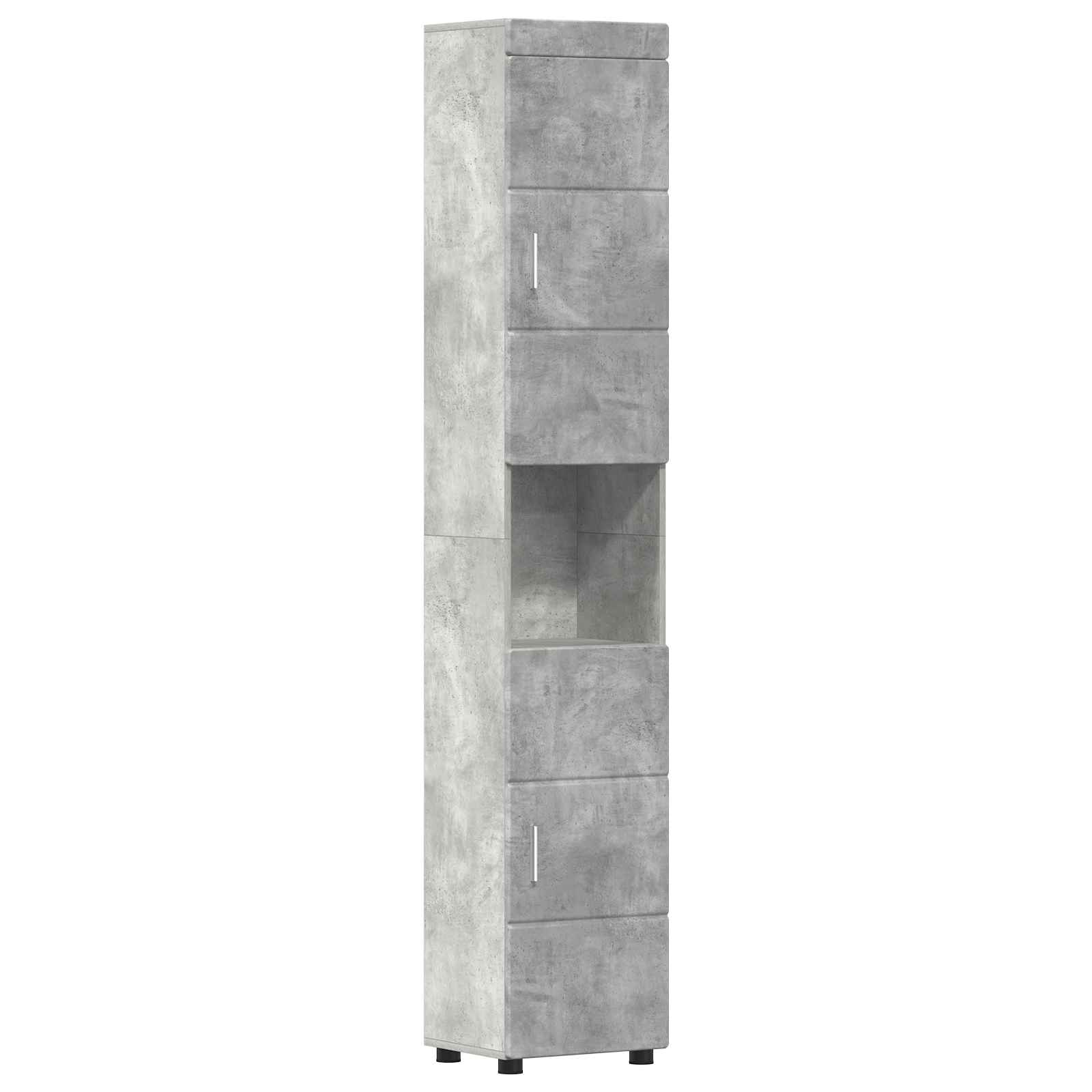 Σετ Ντουλαπιών Μπάνιου TULUM Σκυρόδεμα Γκρι 37 x 31,5 x 203 εκ - Pakobazaar