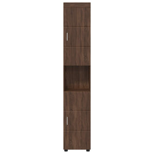 Σετ Ντουλαπιών Μπάνιου TULUM Καφέ δρυς 37 x 31,5 x 203 εκ
