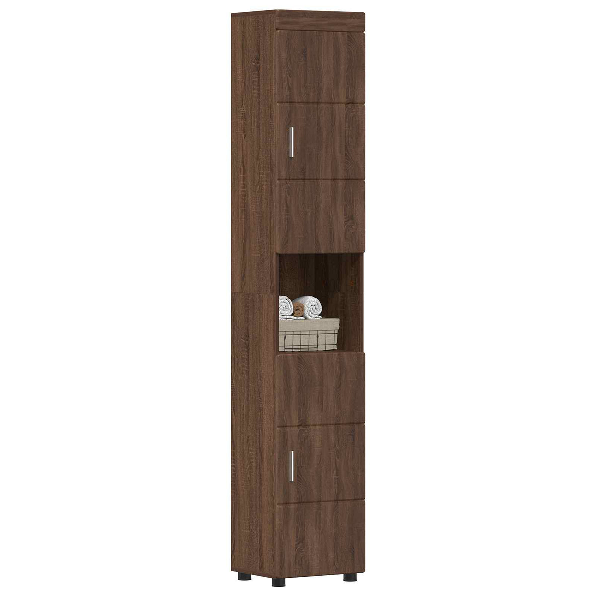 Σετ Ντουλαπιών Μπάνιου TULUM Καφέ δρυς 37 x 31,5 x 203 εκ