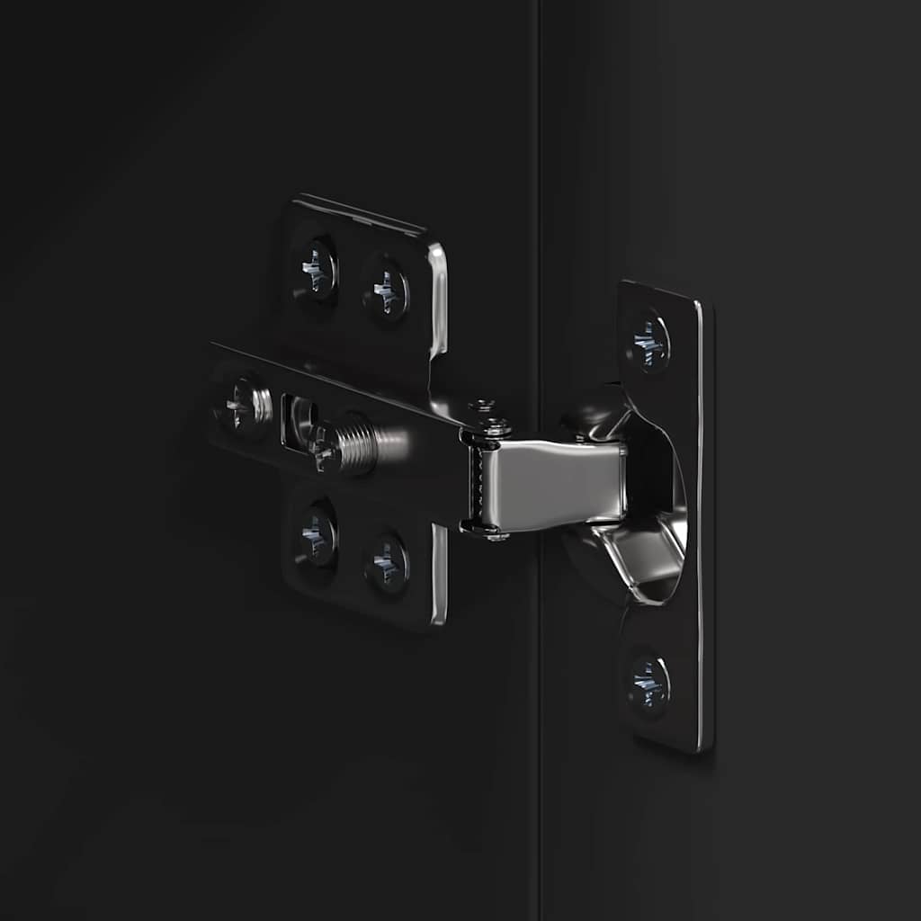 Καθρέφτης Ντουλάπα Μπάνιου TULUM Μαύρο 60 x 16,5 x 78 εκ