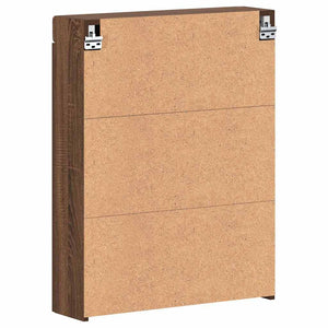 Καθρέφτης Ντουλάπα Μπάνιου TULUM Καφέ δρυς 60 x 16,5 x 78 εκ - Pakobazaar