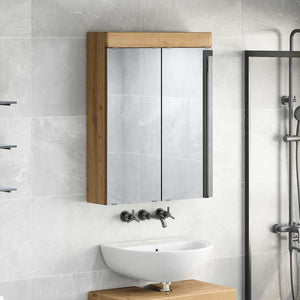 Καθρέφτης Ντουλάπα Μπάνιου TULUM Artisan Oak 60 x 16,5 x 78 εκ - Pakobazaar