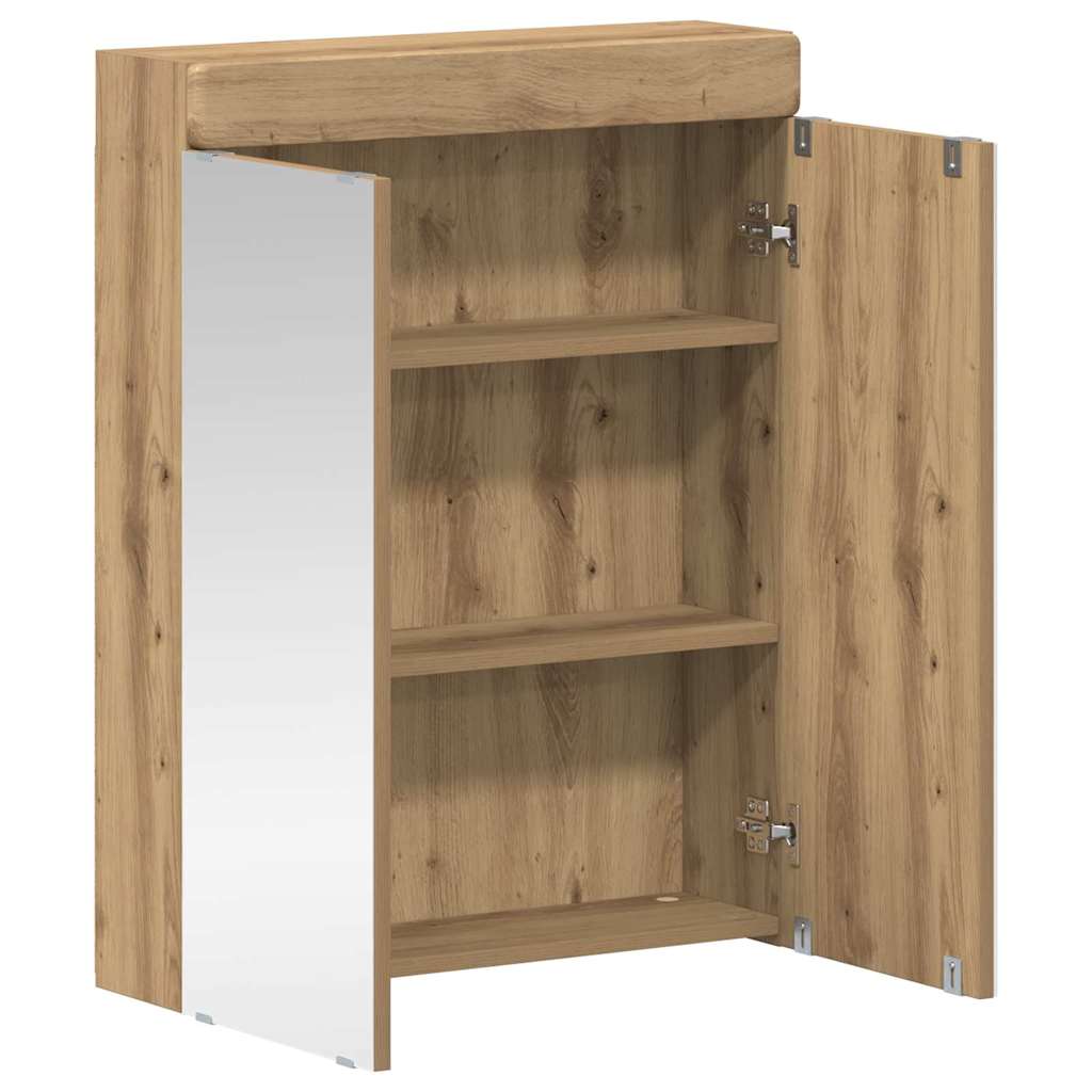 Καθρέφτης Ντουλάπα Μπάνιου TULUM Artisan Oak 60 x 16,5 x 78 εκ - Pakobazaar