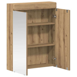 Καθρέφτης Ντουλάπα Μπάνιου TULUM Artisan Oak 60 x 16,5 x 78 εκ - Pakobazaar