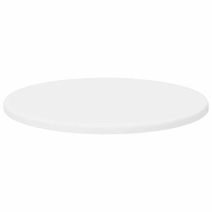 Καπάκι τραπεζιού Ø 40 x 1,5 cm Γύρος Επεξεργασμένο Ξύλο Λευκό