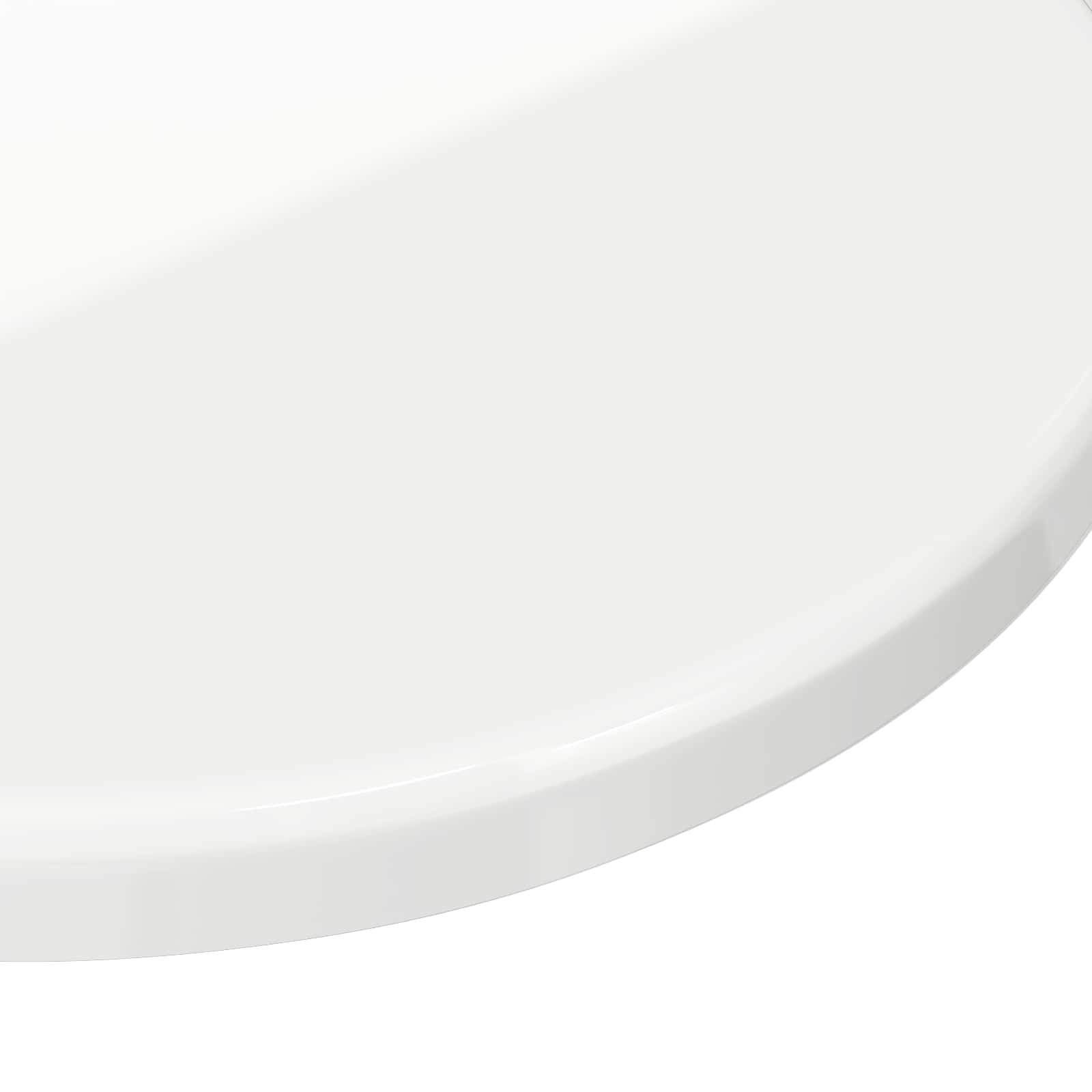 Καπάκι τραπεζιού Γυαλιστερό λευκό Ø 60 x 1,5 cm - Pakobazaar