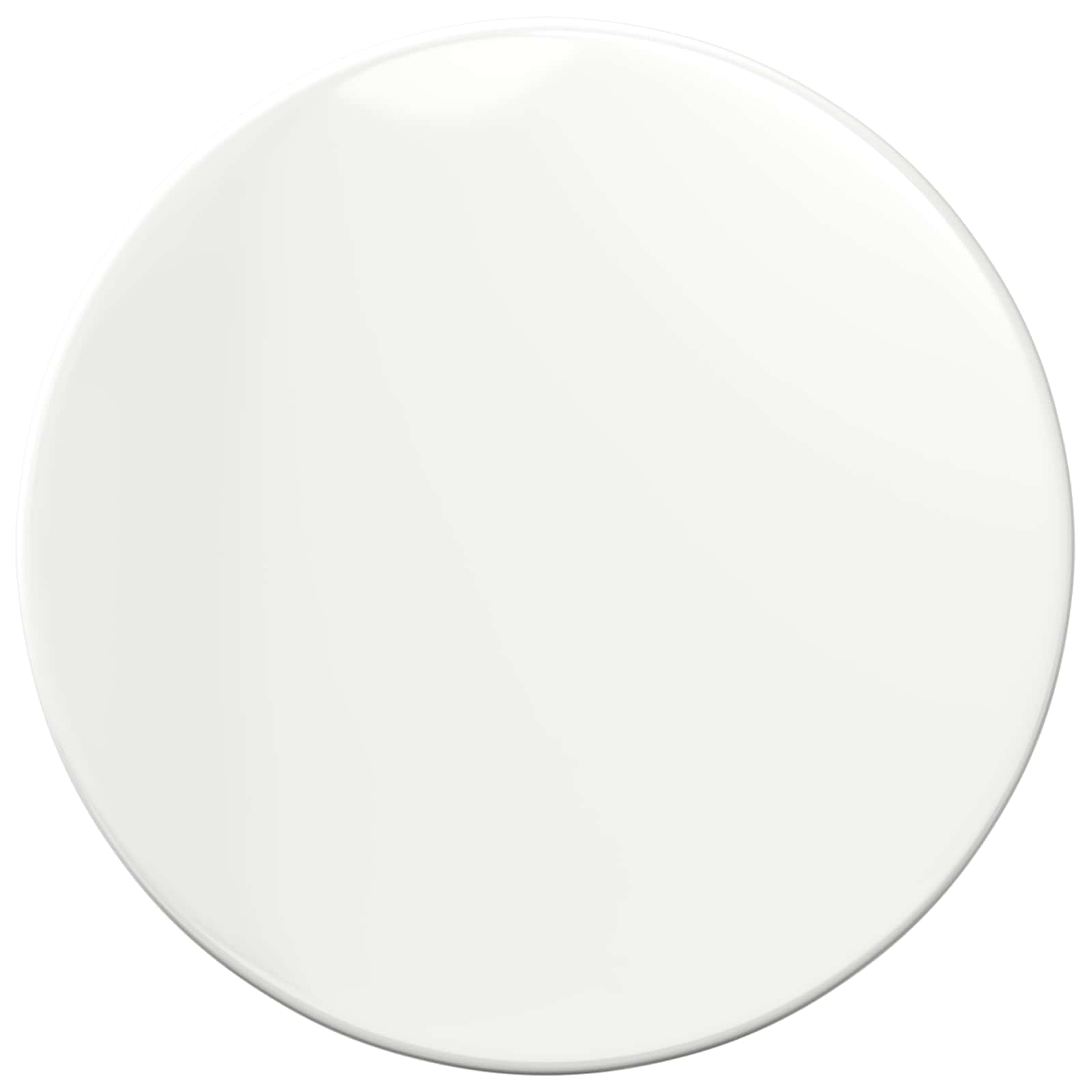 Καπάκι τραπεζιού Γυαλιστερό λευκό Ø 60 x 1,5 cm - Pakobazaar