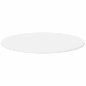 Καπάκι τραπεζιού Ø 70 x 1,5 cm Γύρος Επεξεργασμένο Ξύλο Λευκό