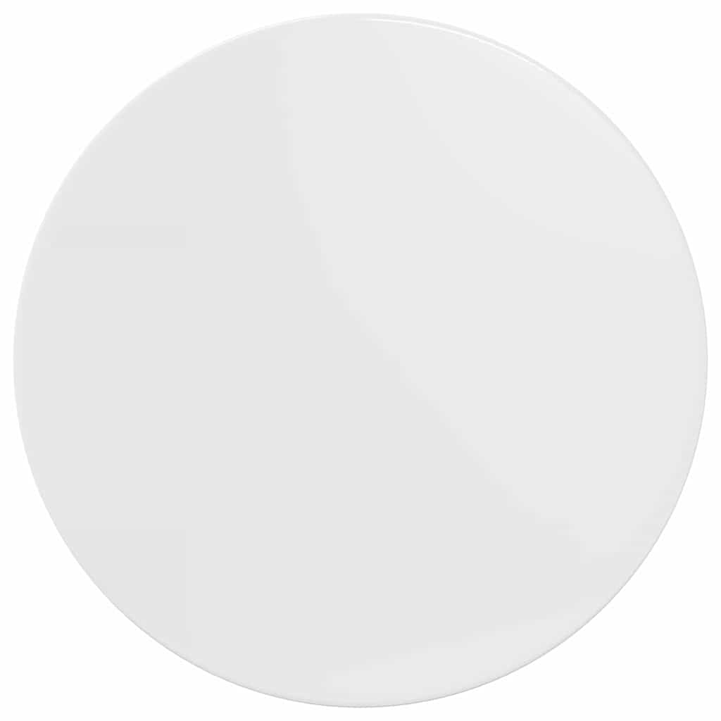 Καπάκι τραπεζιού Γυαλιστερό λευκό 70 x 70 x 1,5 cm - Pakobazaar