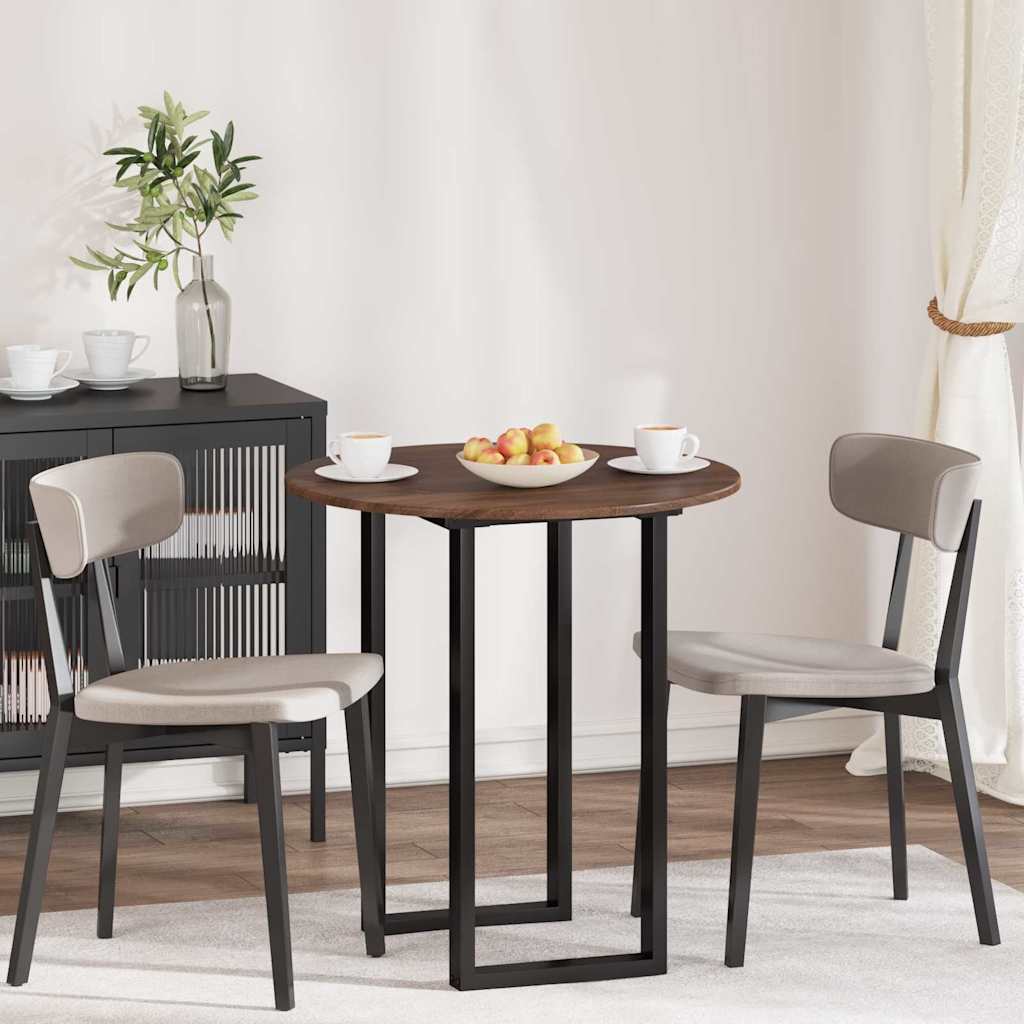 Καπάκι τραπεζιού Καφέ δρυς 70 x 70 x 1,5 cm Επεξεργασμένο ξύλο