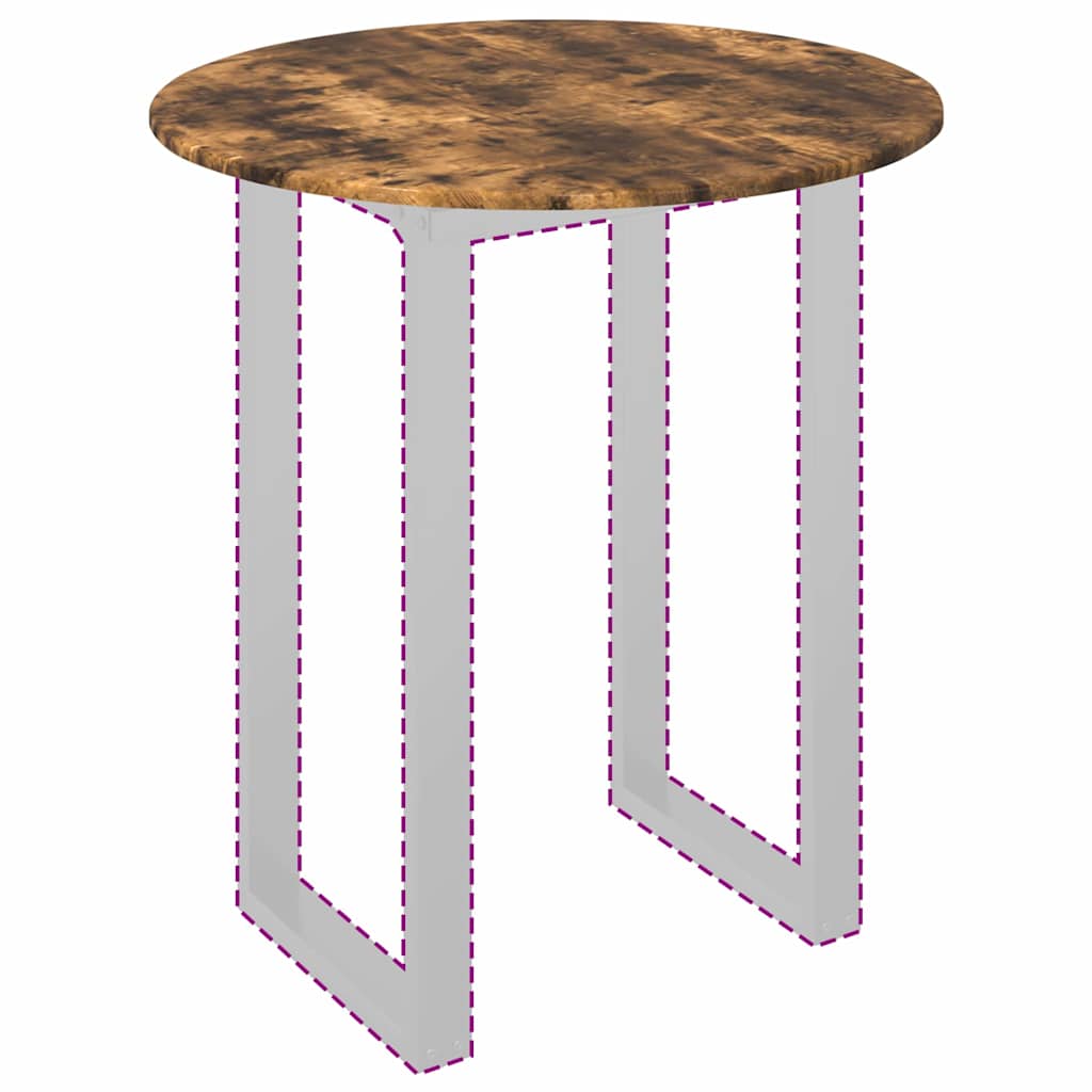 Καπάκι τραπεζιού Καπνιστή δρυς 80 x 80 x 1,5 cm