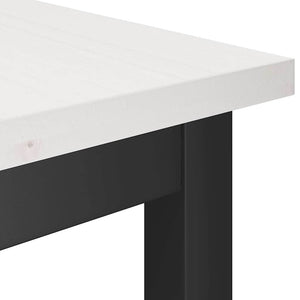 Καθιστικό Σαλονιού 2 pcs Λευκό 100 x 32,5 x 49 εκ - Pakobazaar