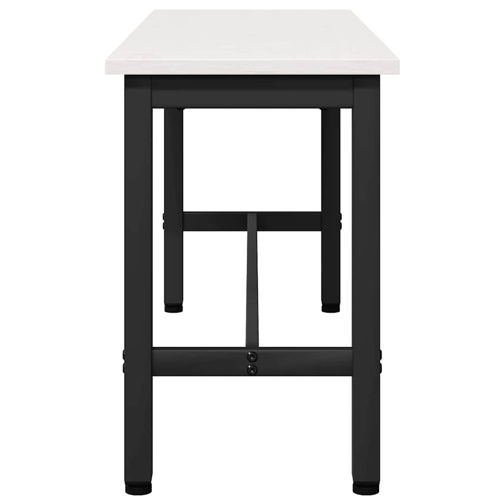 Καθιστικό Σαλονιού 2 pcs Λευκό 100 x 32,5 x 49 εκ - Pakobazaar