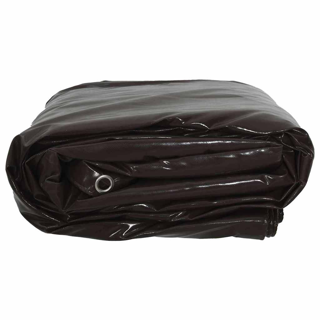 Τέντα 650g / m² Καφέ 1,5 x 10 m Καμβάς με επικάλυψη PVC - Pakobazaar