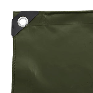 Τέντα 650g / m² Λαδί 3 x 4 m Καμβάς με επικάλυψη PVC
