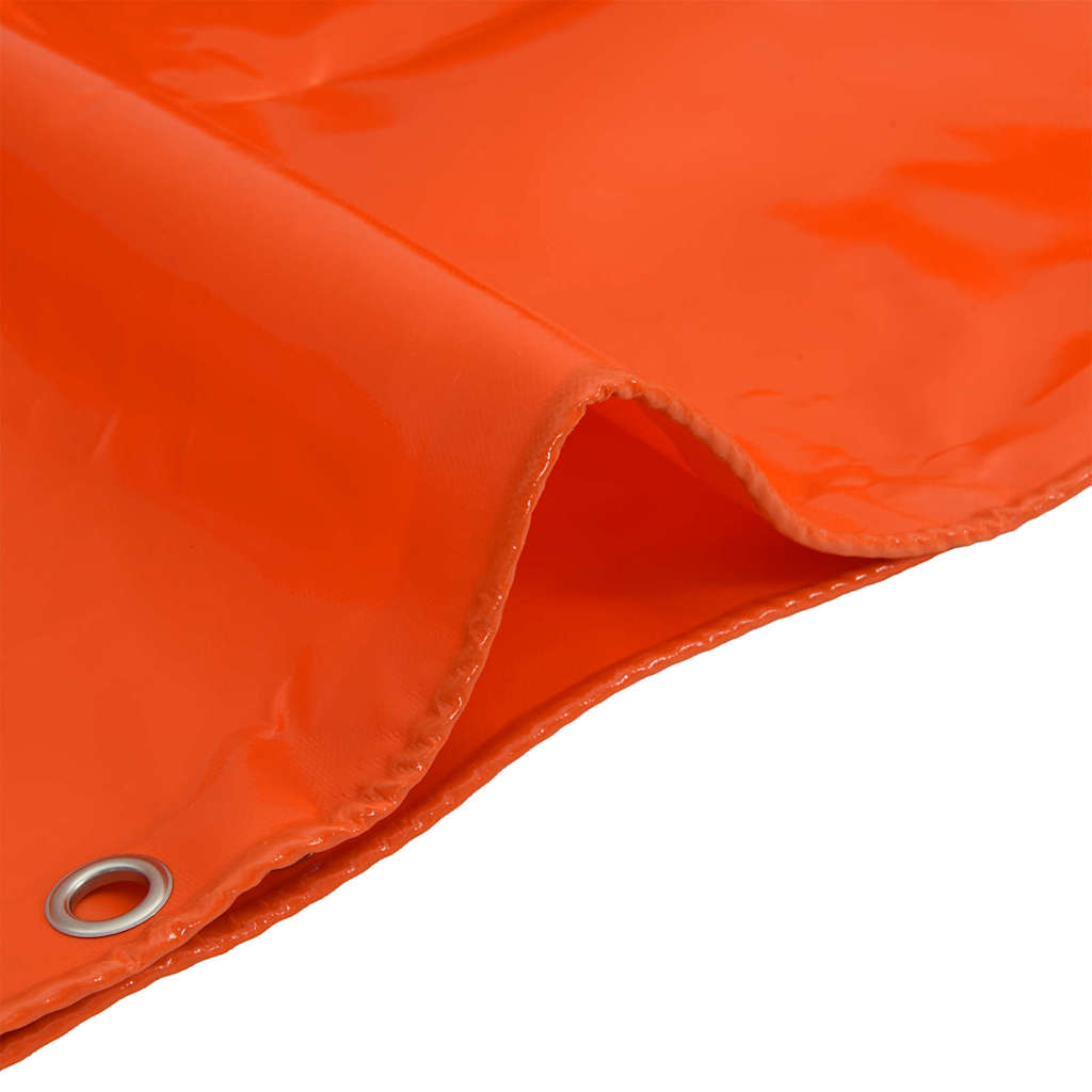 Τέντα 650g / m² Πορτοκαλί 3 x 5 m Καμβάς με επικάλυψη PVC