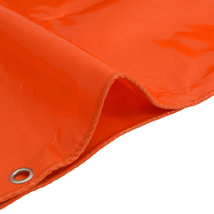 Τέντα 650g / m² Πορτοκαλί 1,5 x 20 m Καμβάς με επικάλυψη PVC