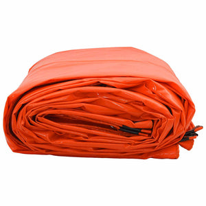 Τέντα 650g / m² Πορτοκαλί 2,5 x 3,5 m Καμβάς με επικάλυψη PVC - Pakobazaar