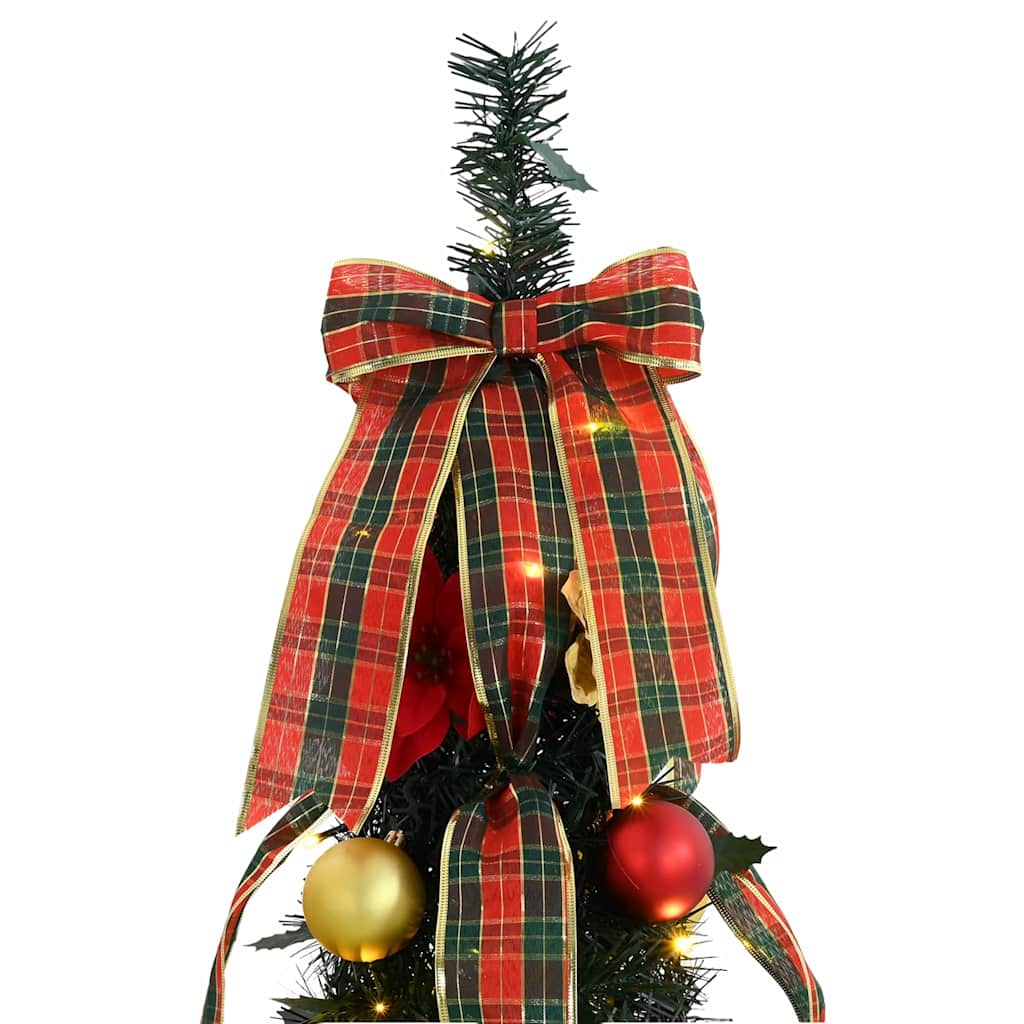 Τεχνητό Χριστουγεννιάτικο Δέντρο με 50 LED Πράσινο 125 cm PVC - Pakobazaar