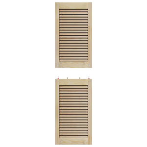 Πόρτα Ντουλάπας με πόρτα 4 pcs Φυσικό 140,5 x 2,1 x 39,5 cm - Pakobazaar