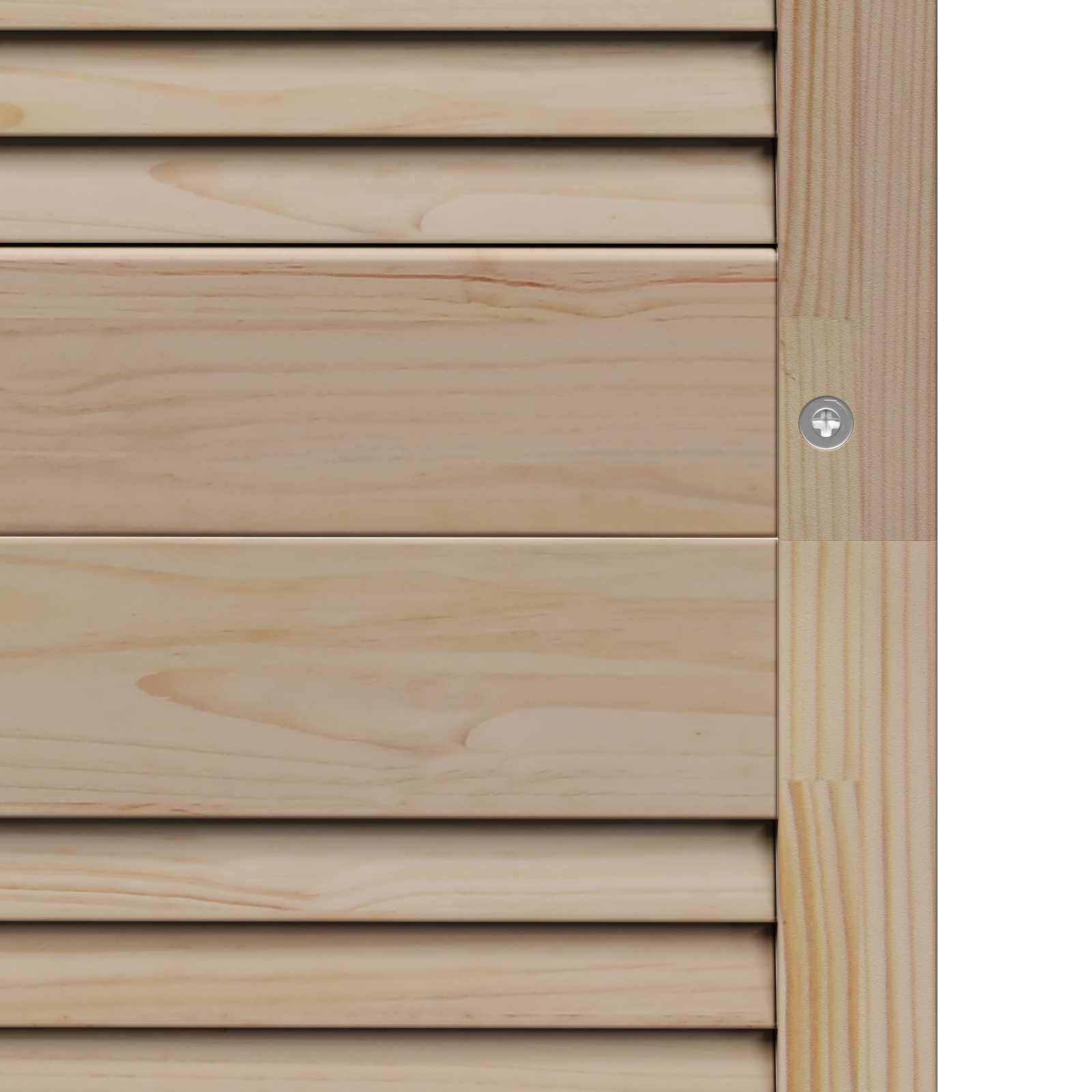 Πόρτα Ντουλάπας με πόρτα 4 pcs Φυσικό 170 x 2,1 x 39,5 cm