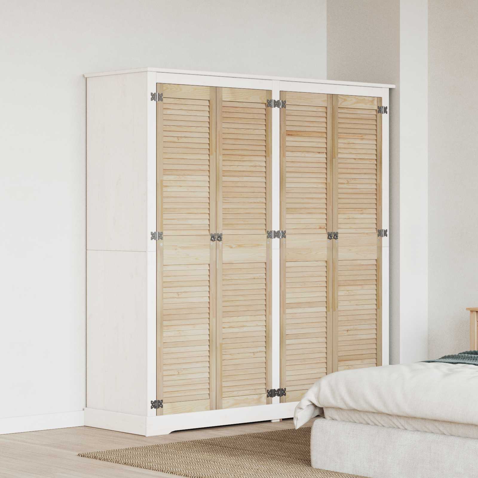 Πόρτα Ντουλάπας με πόρτα 4 pcs Φυσικό 170 x 2,1 x 39,5 cm