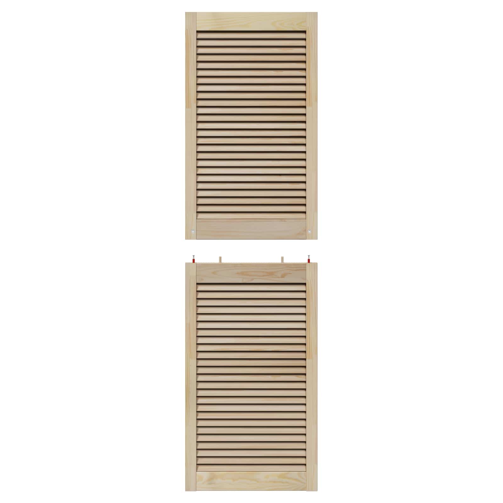 Πόρτα Ντουλάπας με πόρτα 4 pcs Φυσικό 170 x 2,1 x 49,5 cm - Pakobazaar