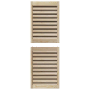 Πόρτα Ντουλάπας με πόρτα 4 pcs Φυσικό 170 x 2,1 x 59,5 cm - Pakobazaar