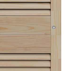 Πόρτα Ντουλάπας με πόρτα 4 pcs Φυσικό 170 x 2,1 x 59,5 cm - Pakobazaar