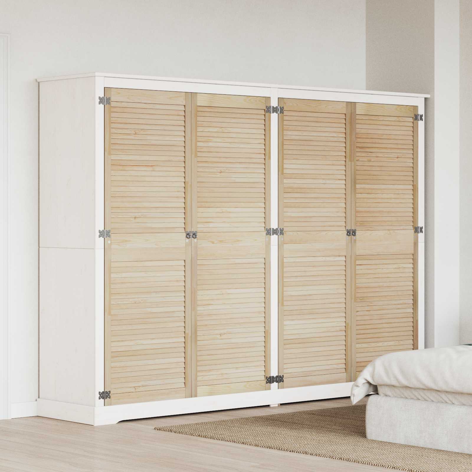 Πόρτα Ντουλάπας με πόρτα 4 pcs Φυσικό 170 x 2,1 x 59,5 cm - Pakobazaar