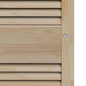 Πόρτα Ντουλάπας με πόρτα 4 pcs Φυσικό 201 x 2,1 x 39,5 cm - Pakobazaar