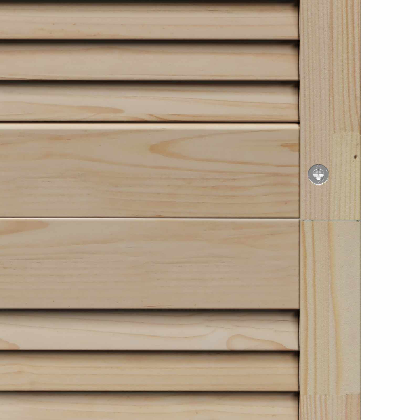 Πόρτα Ντουλάπας με πόρτα 4 pcs Φυσικό 201 x 2,1 x 49,5 cm - Pakobazaar